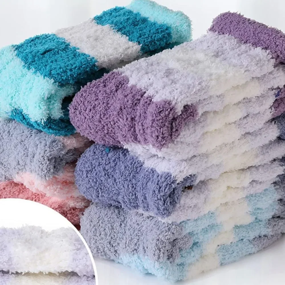 Fuzzy winter socks